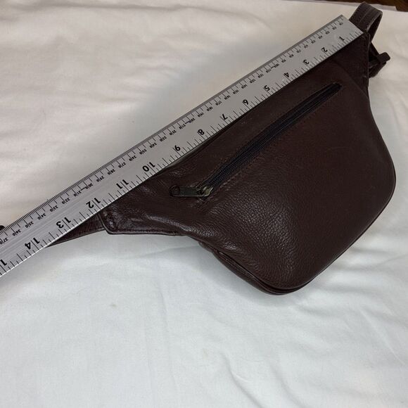 Private Label Waist/Sling Bag Fanny Pack Made In India- Rear Pocket Zipper - Picture 4 of 7